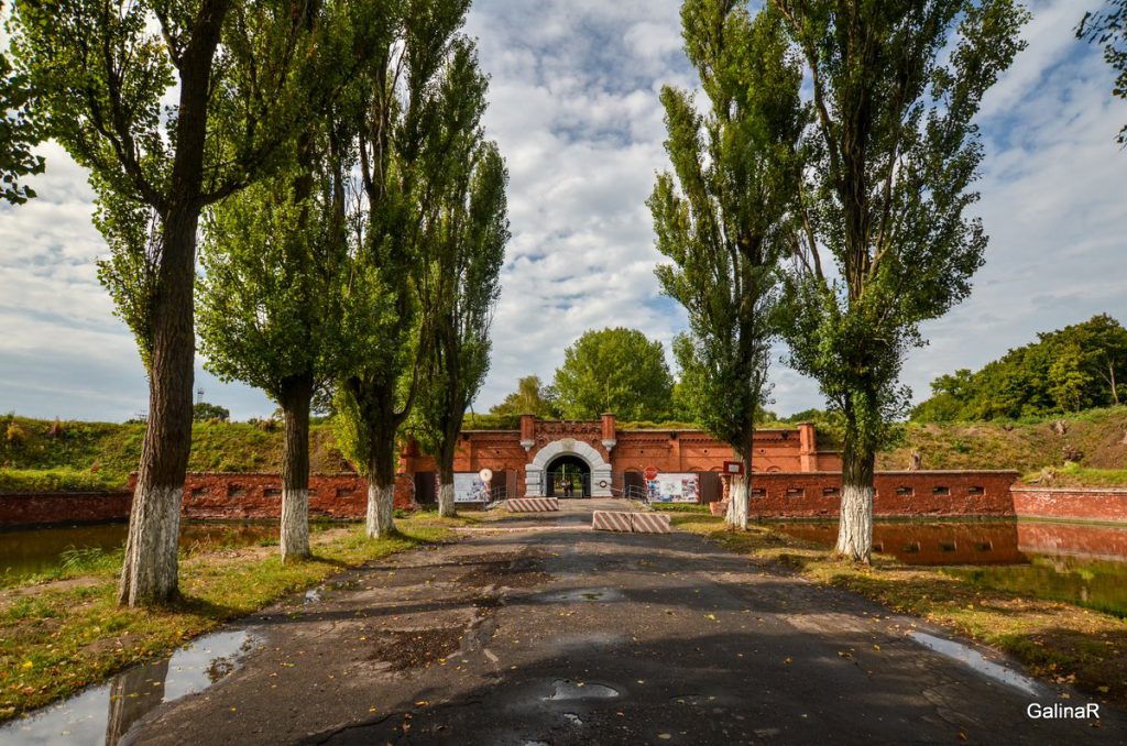 Вход в форт Пиллау