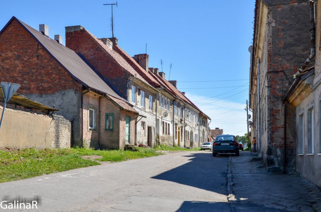 Старые дома в центре Гердауэн – Железнодорожный