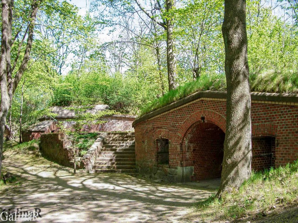 Форт 1 в Калининграде внутренний двор